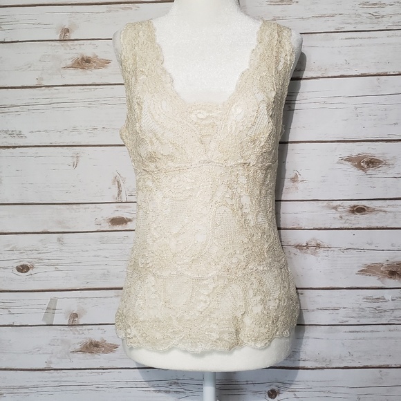 NWT Kay Celine Lace Sleeveless Top - Picture 1 of 7